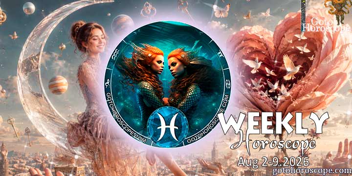 Pisces week horoscope August 2—8, 2026