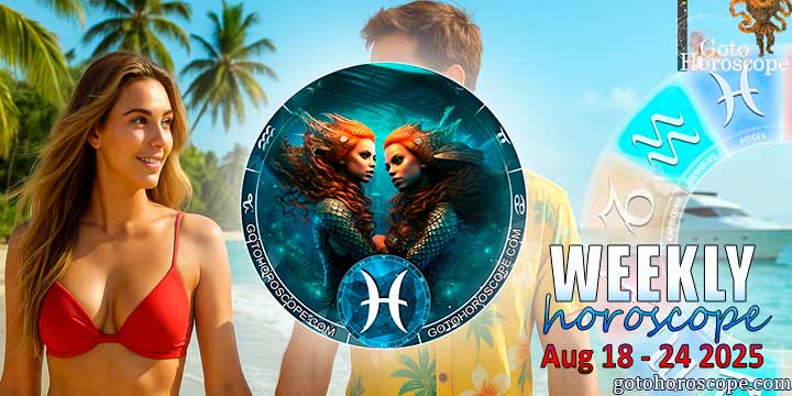 Pisces week horoscope August 18—24, 2025