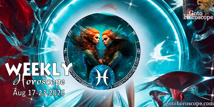 Pisces week horoscope August 17—23, 2026