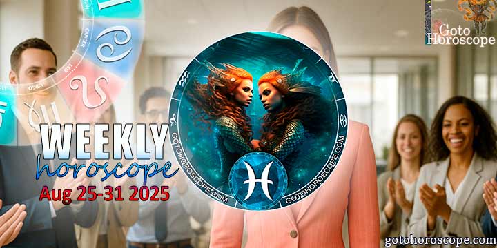 Pisces week horoscope August 25—31, 2025