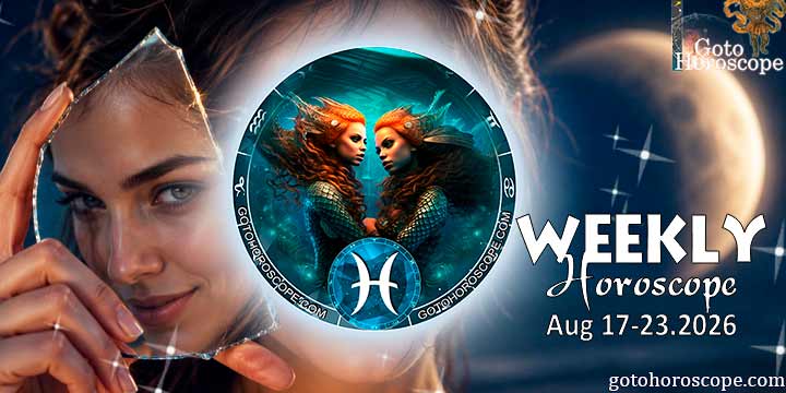 Pisces week horoscope August 24—30, 2026