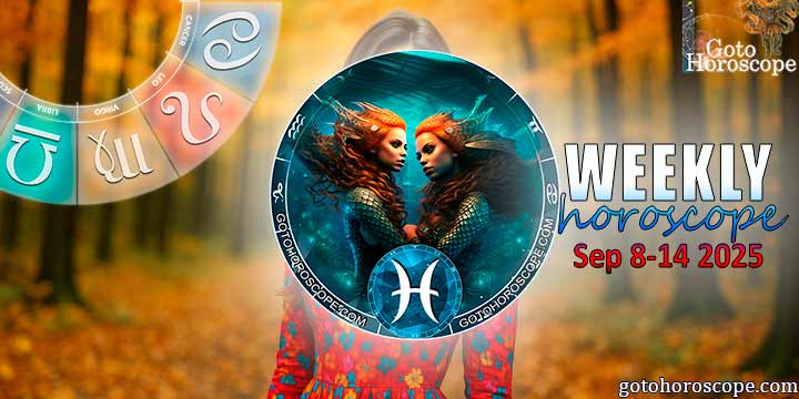 Pisces week horoscope September 8—14, 2025