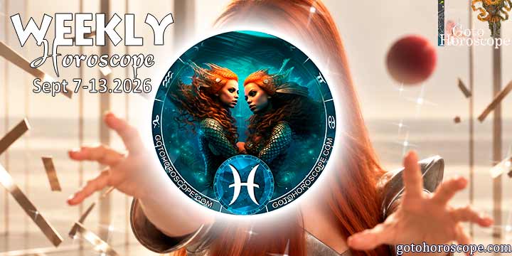 Pisces week horoscope September 7—13, 2026