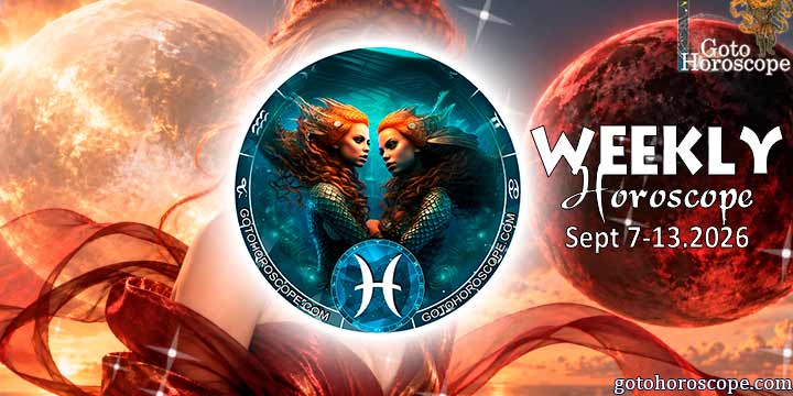 Pisces week horoscope September 14—20, 2026