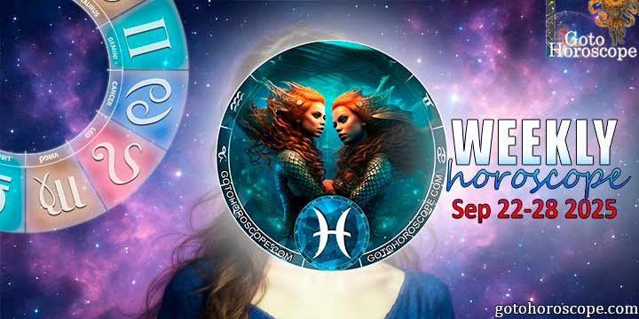 Pisces week horoscope September 22—28, 2025