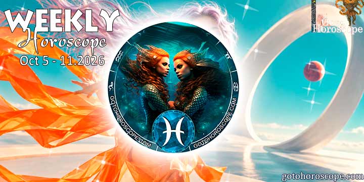 Pisces week horoscope October 5—11, 2026