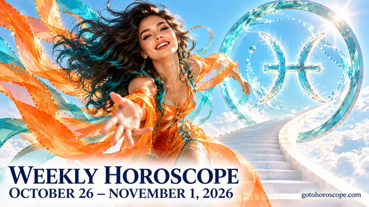 Pisces week horoscope October 26—November 1, 2026
