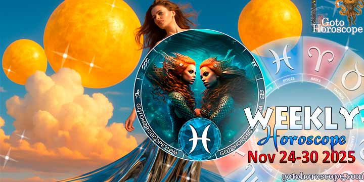 Pisces week horoscope November 24—30, 2025