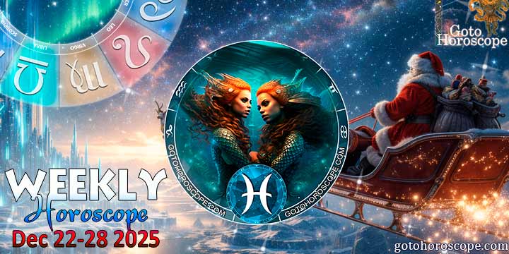 Pisces week horoscope December 22—28, 2025