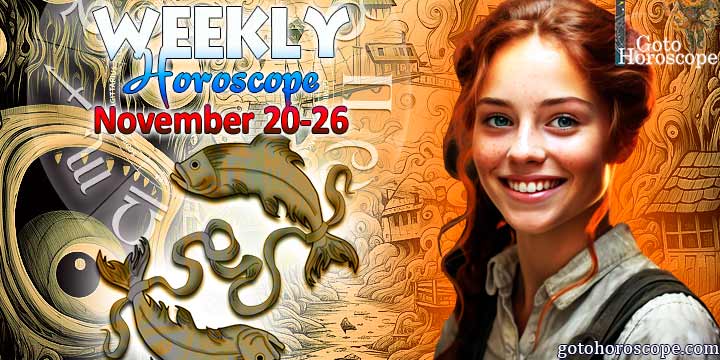 Pisces week horoscope November 20—26, 2023