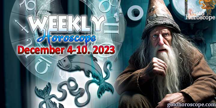 Pisces week horoscope December 4—10, 2023