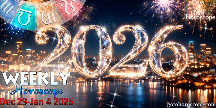 Horoscope for the week December 28—3, 2025