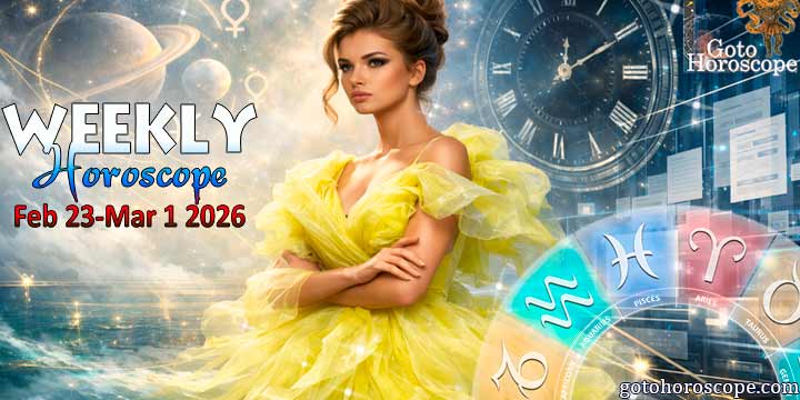 Horoscope for the week February 23—1, 2026