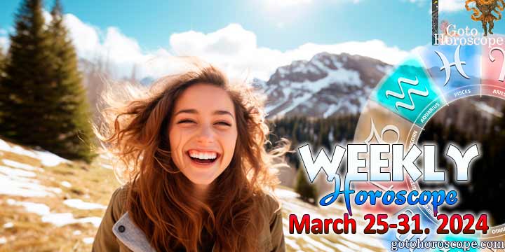 Horoscope for the week March 25—31, 2024