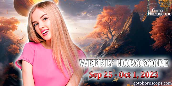 Horoscope for the week September 25—October 1 2023