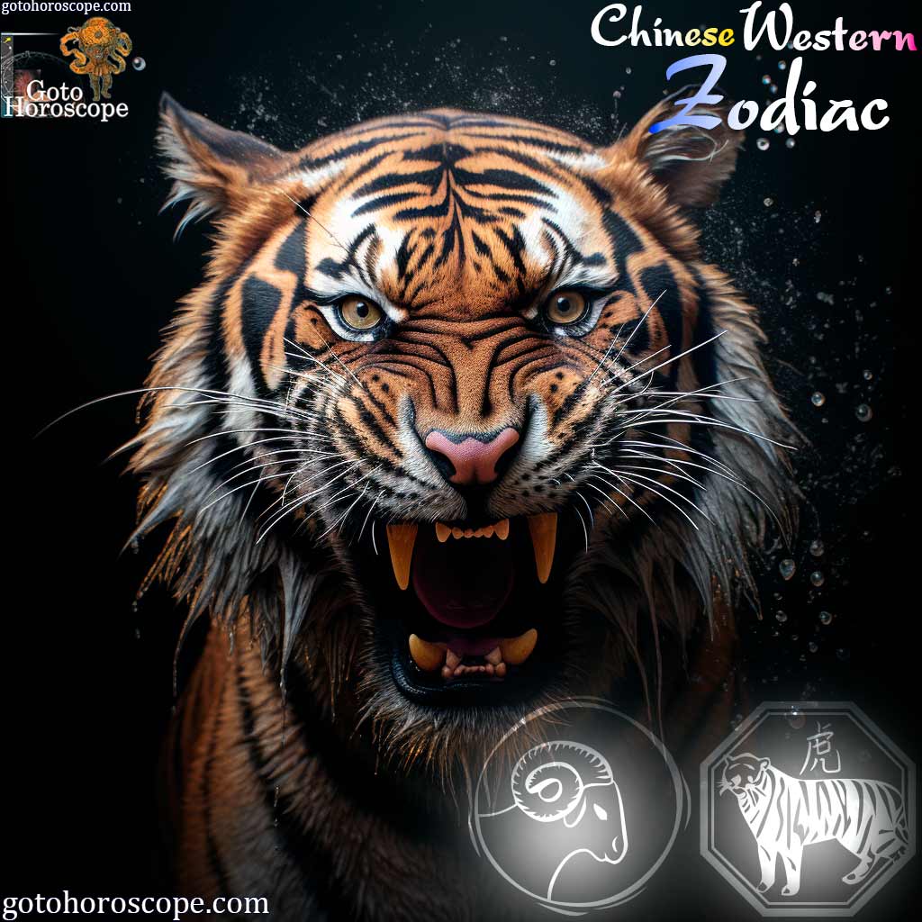 Aries Tiger Personality Image