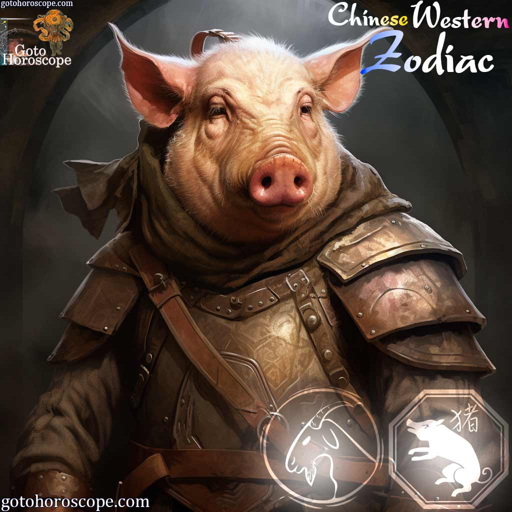 Capricorn Pig Personality Image