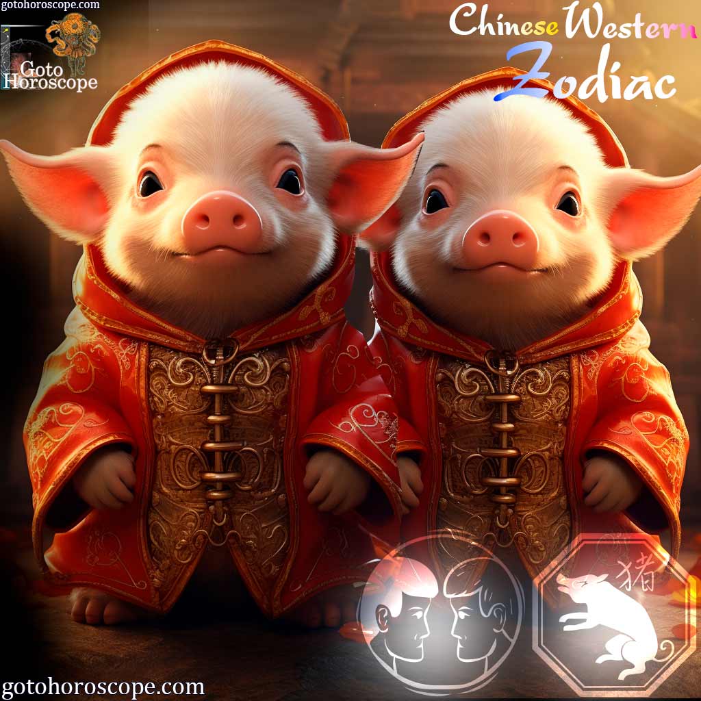 Gemini Pig Personality Image