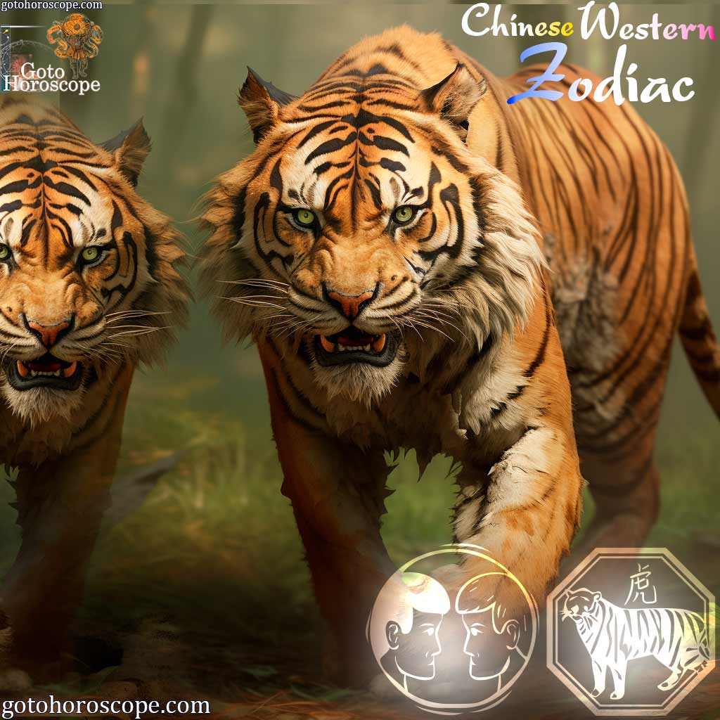Gemini Tiger Personality Image