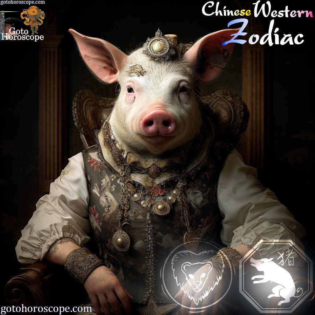 Leo Pig Personality Image