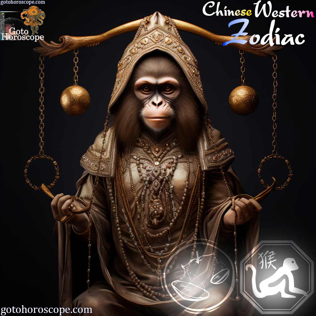 Libra Monkey Personality Image