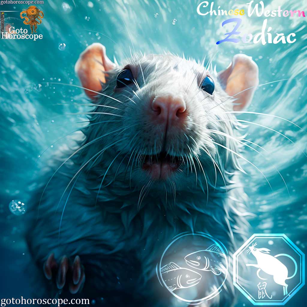 Pisces Rat Personality Image