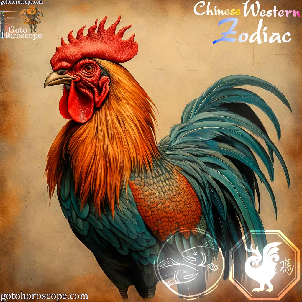 Pisces Rooster Personality Image