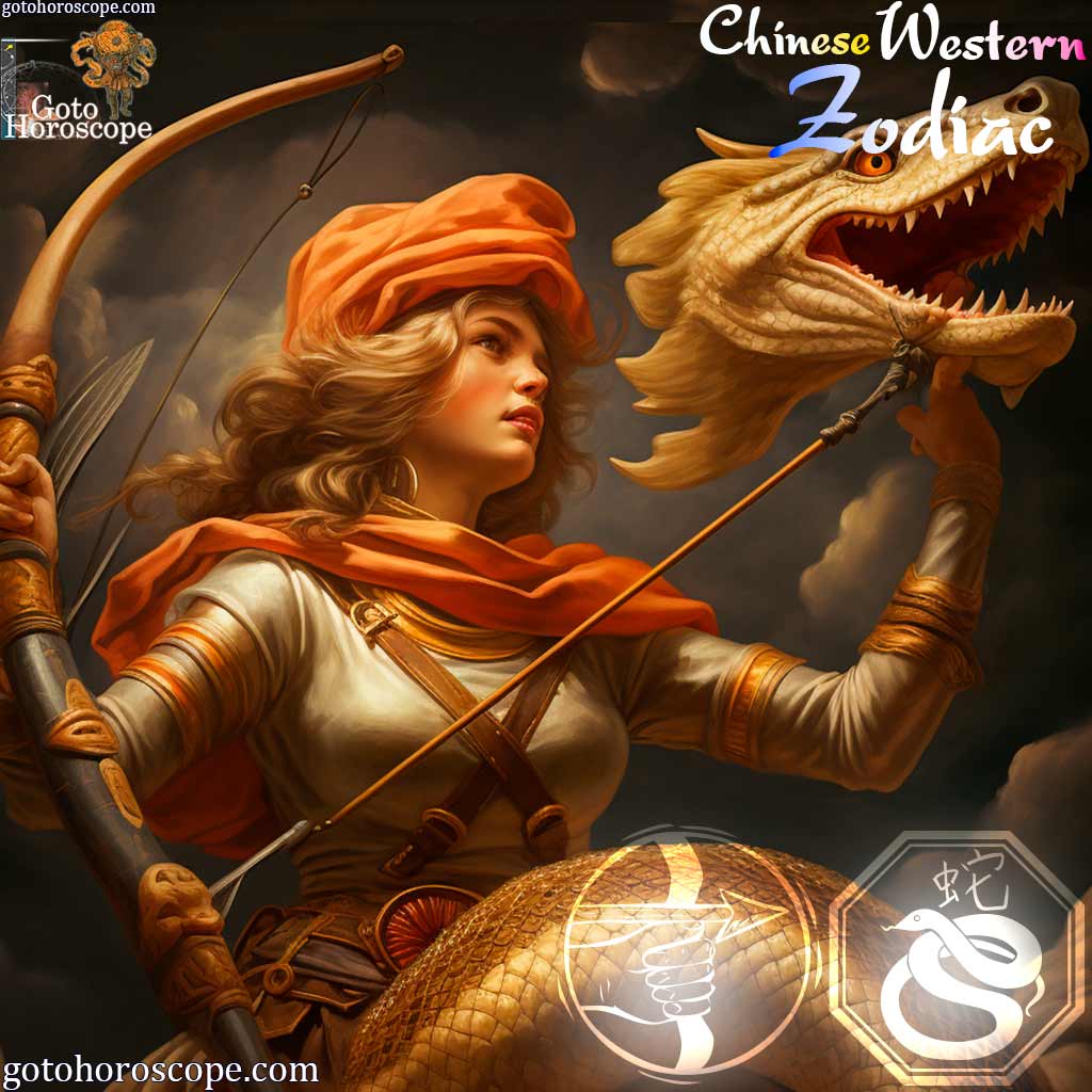 Sagittarius Snake Personality Image