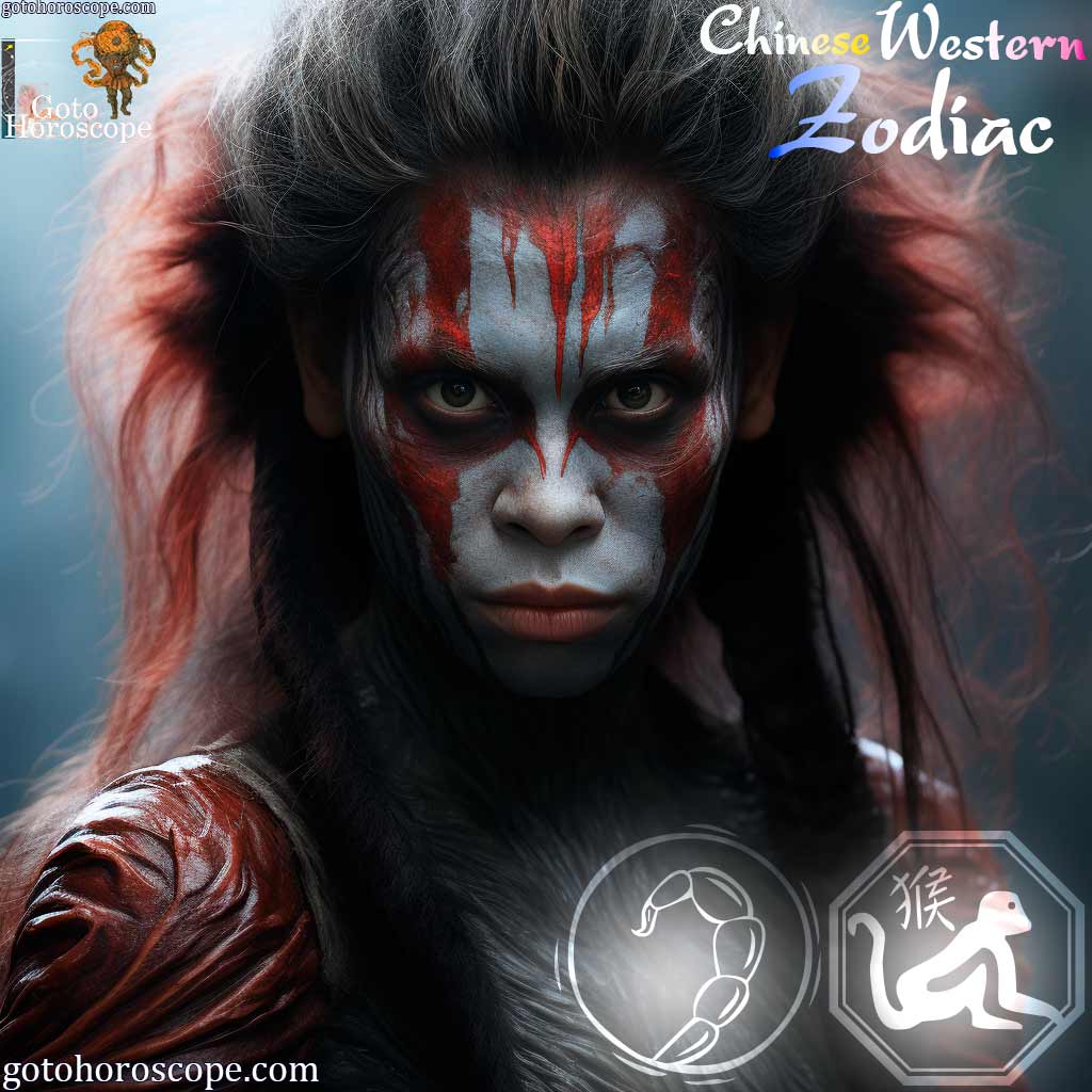 Scorpio Monkey Personality Image