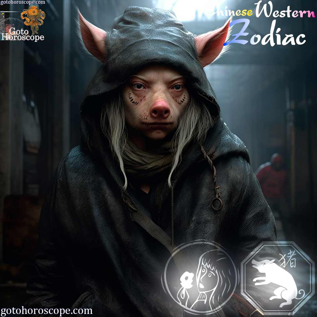 Virgo Pig Personality Image