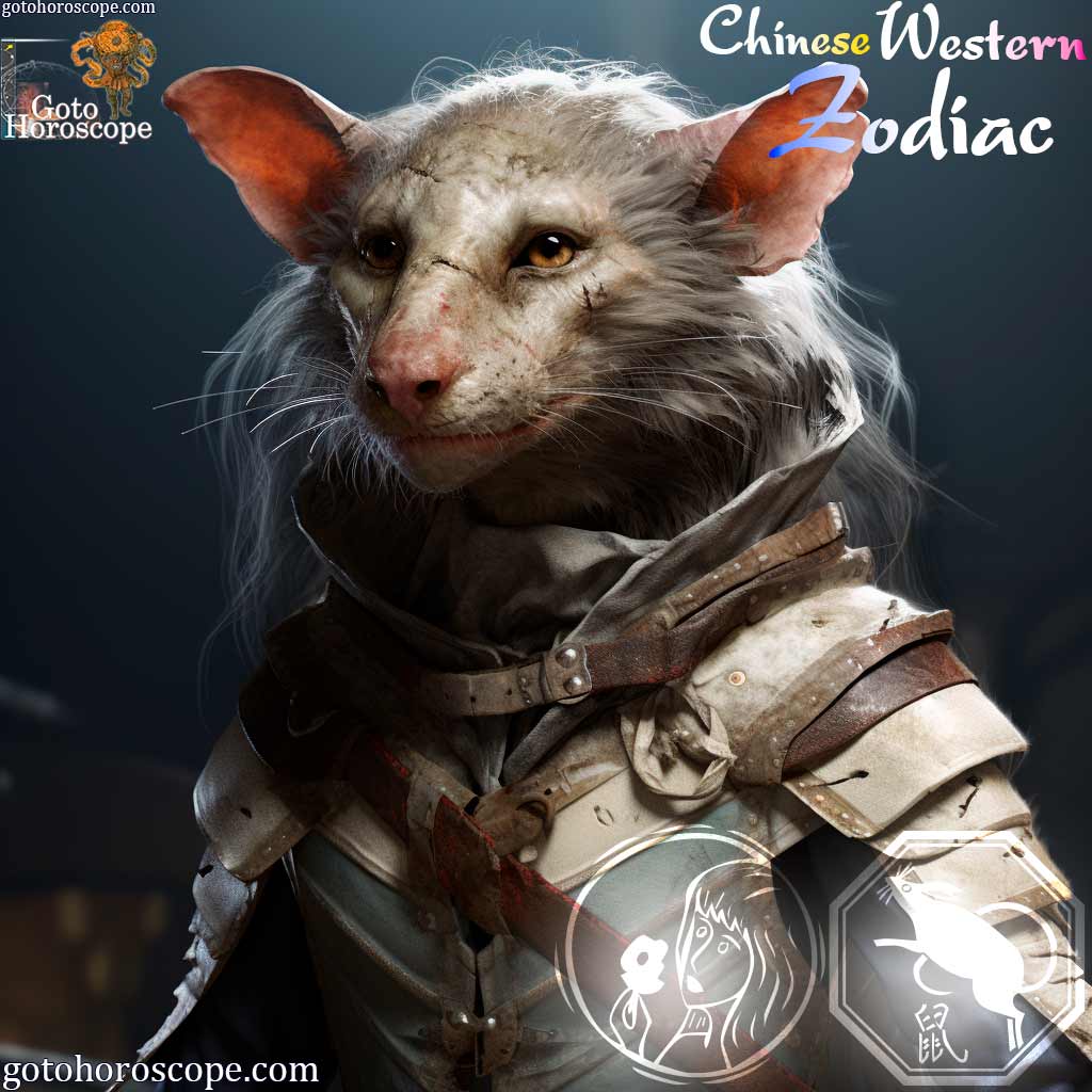 Virgo Rat Personality Image