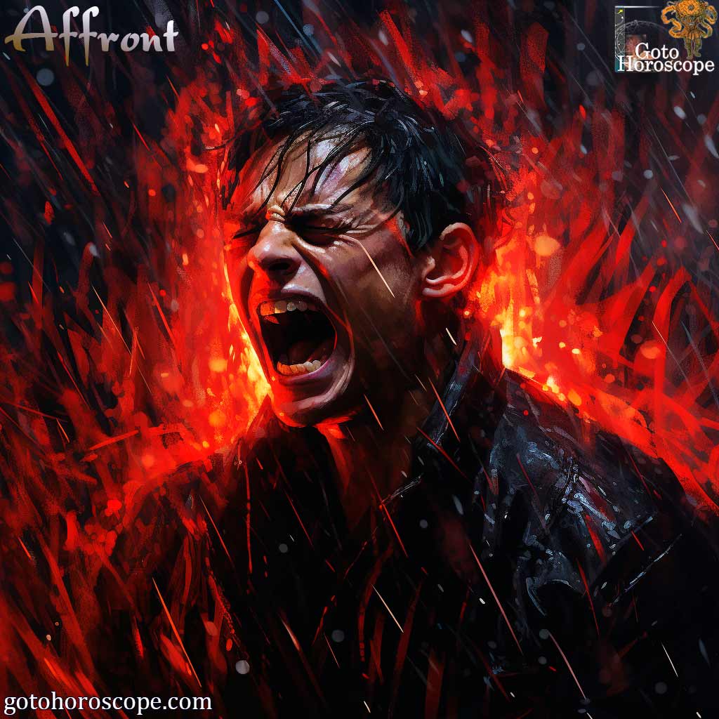 Dream Dictionary Affront