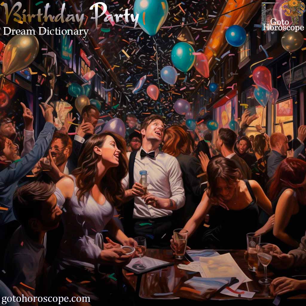 Dream Dictionary Birthday Party