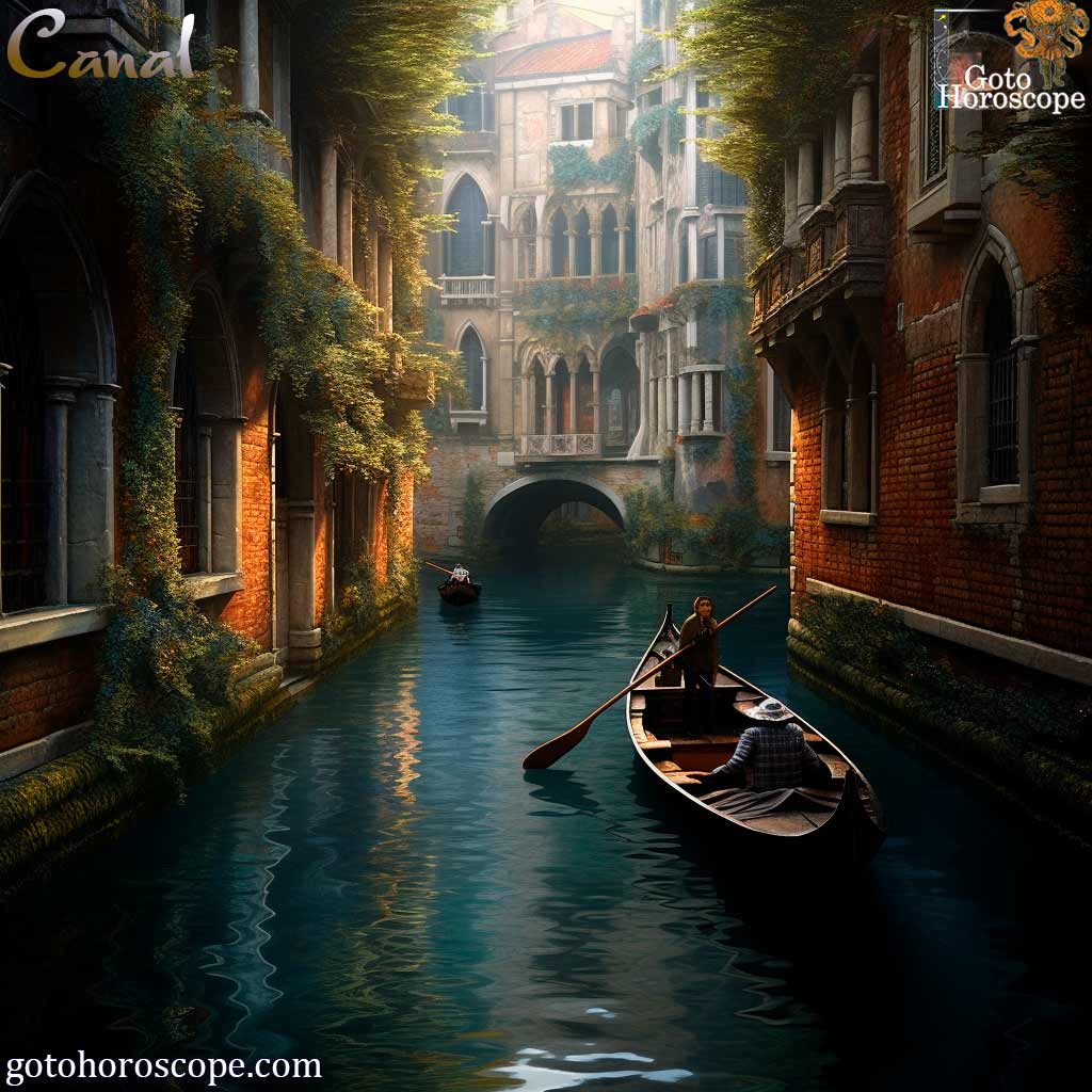 Dream Dictionary Canal