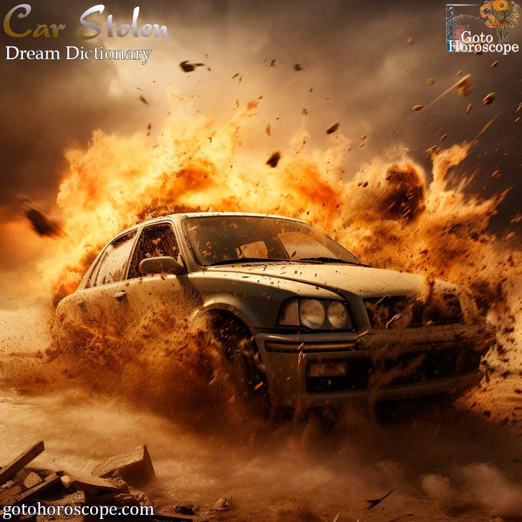 Dream Dictionary Car Stolen