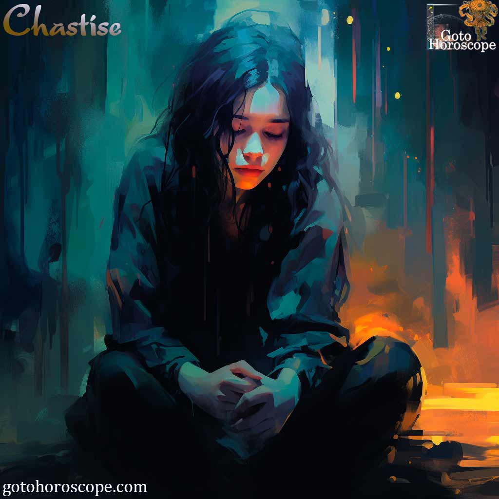 Dream Dictionary Chastise