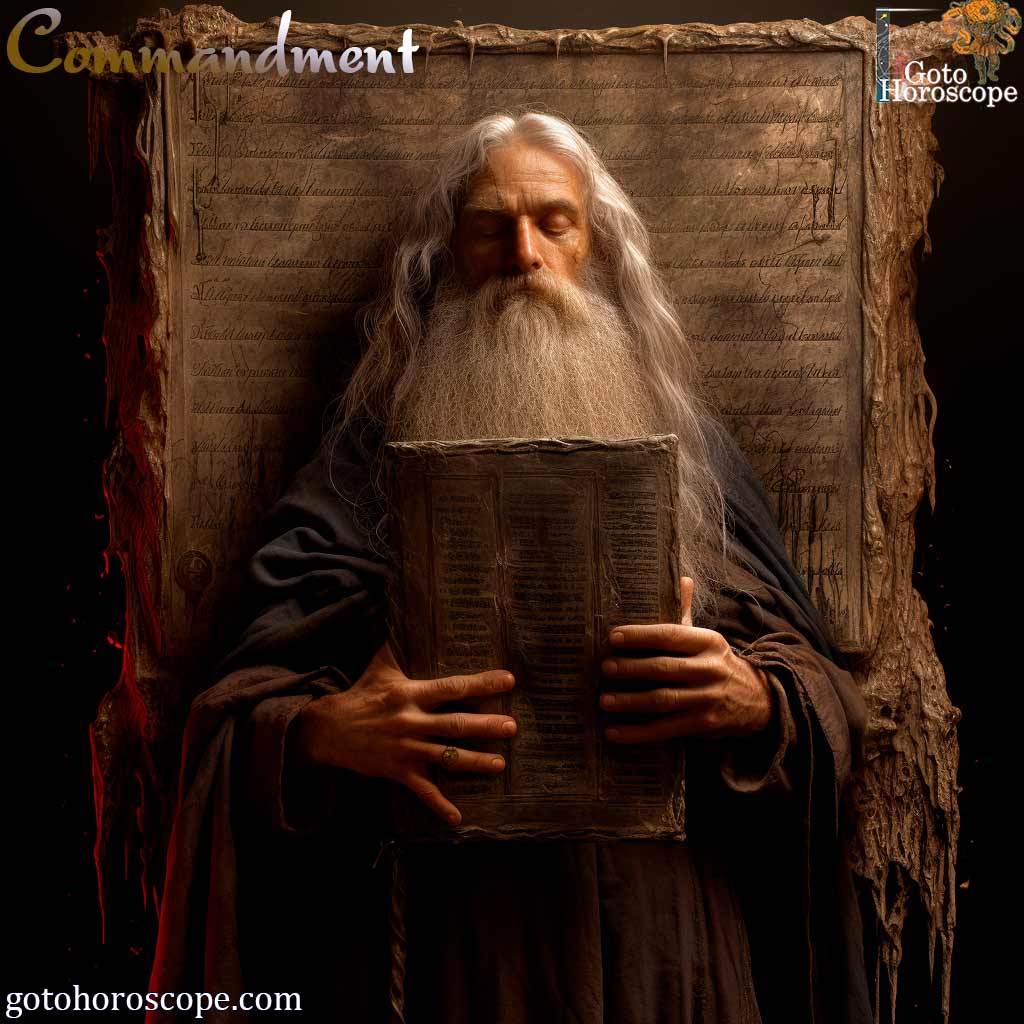 Dream Dictionary Commandment