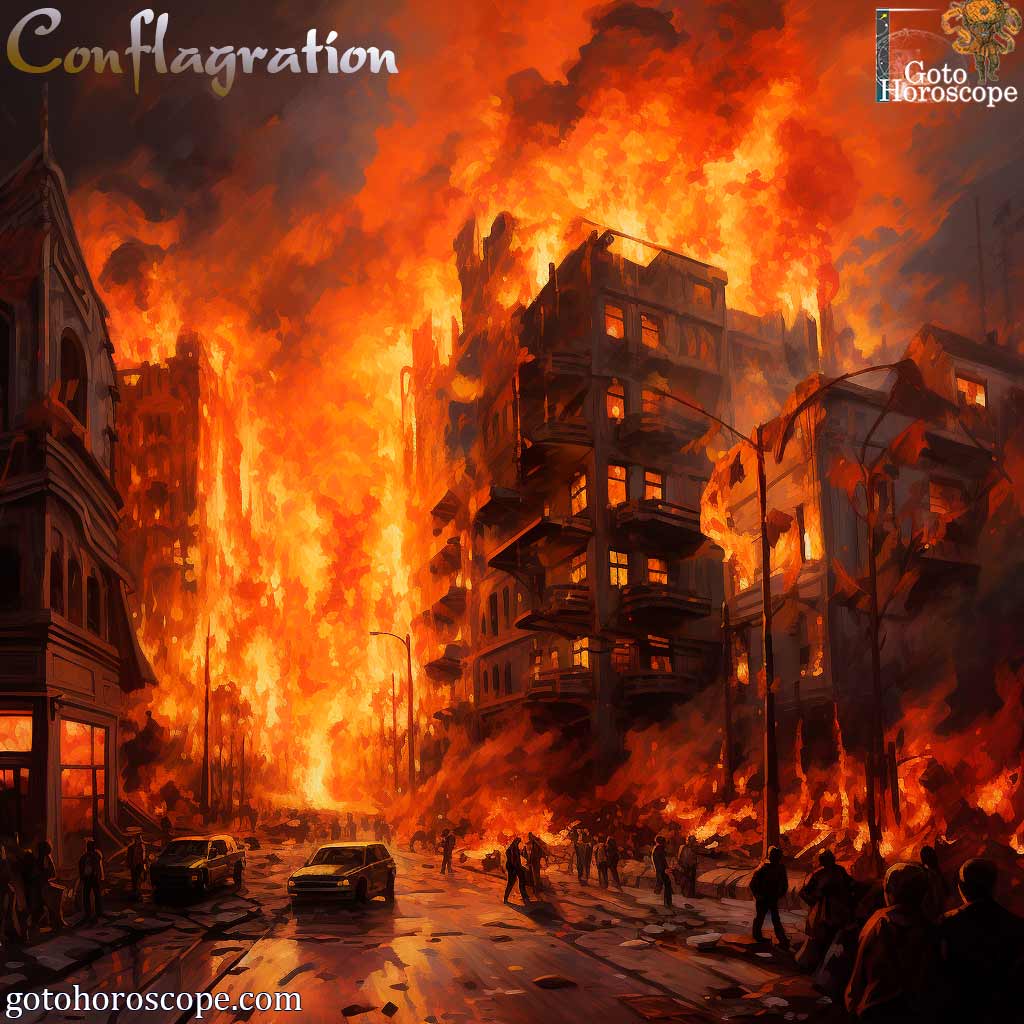 Dream Dictionary Conflagration