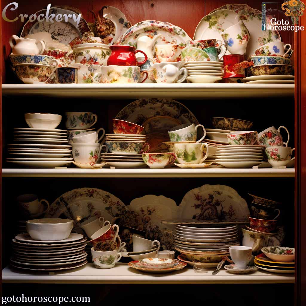 Dream Dictionary Crockery