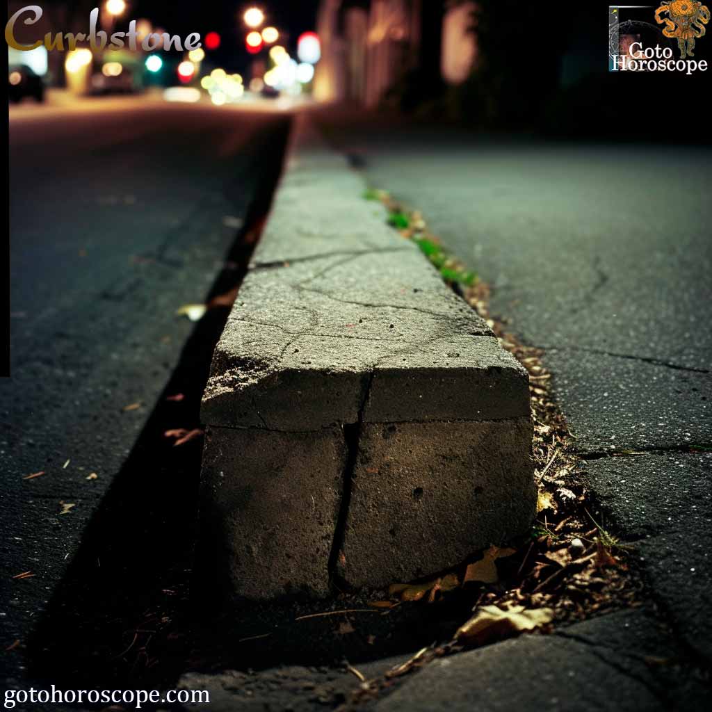 Dream Dictionary Curbstone