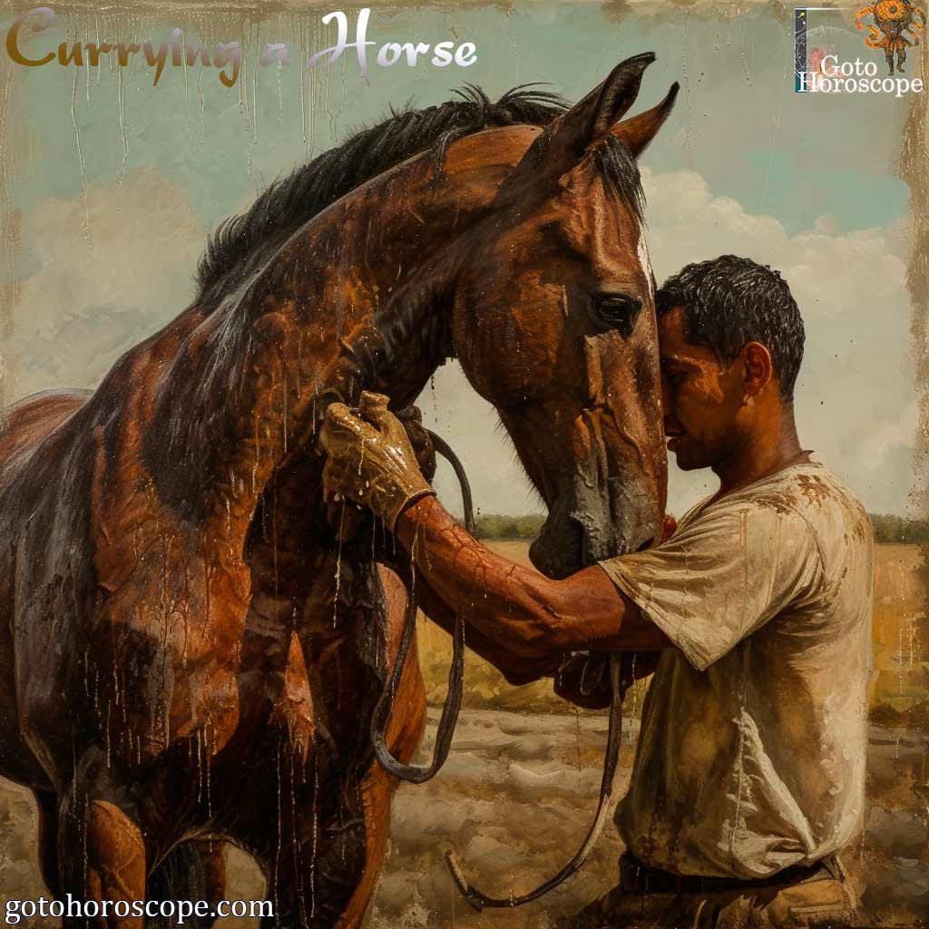 Dream Dictionary Currying a Horse