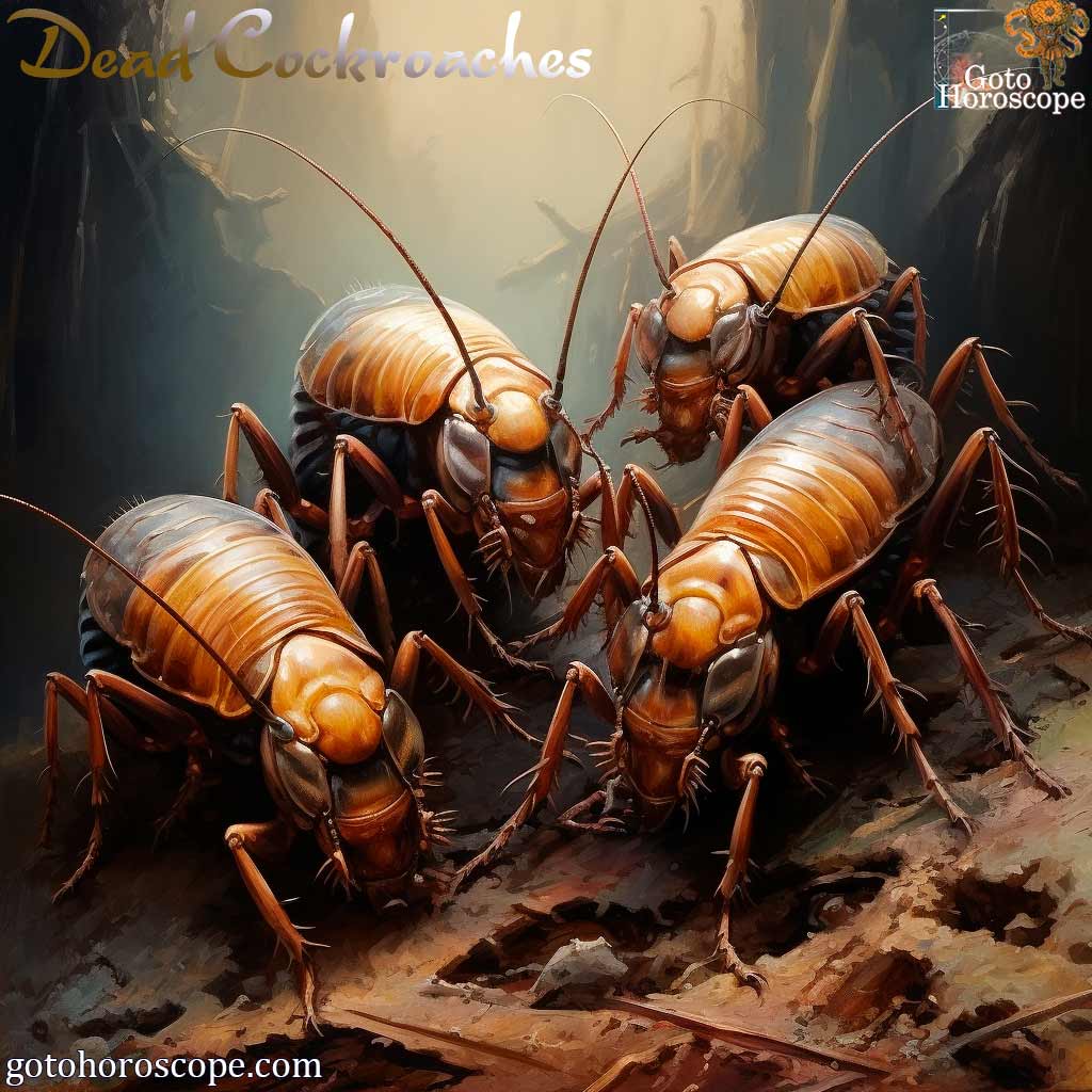 Dream Dictionary Dead Cockroaches