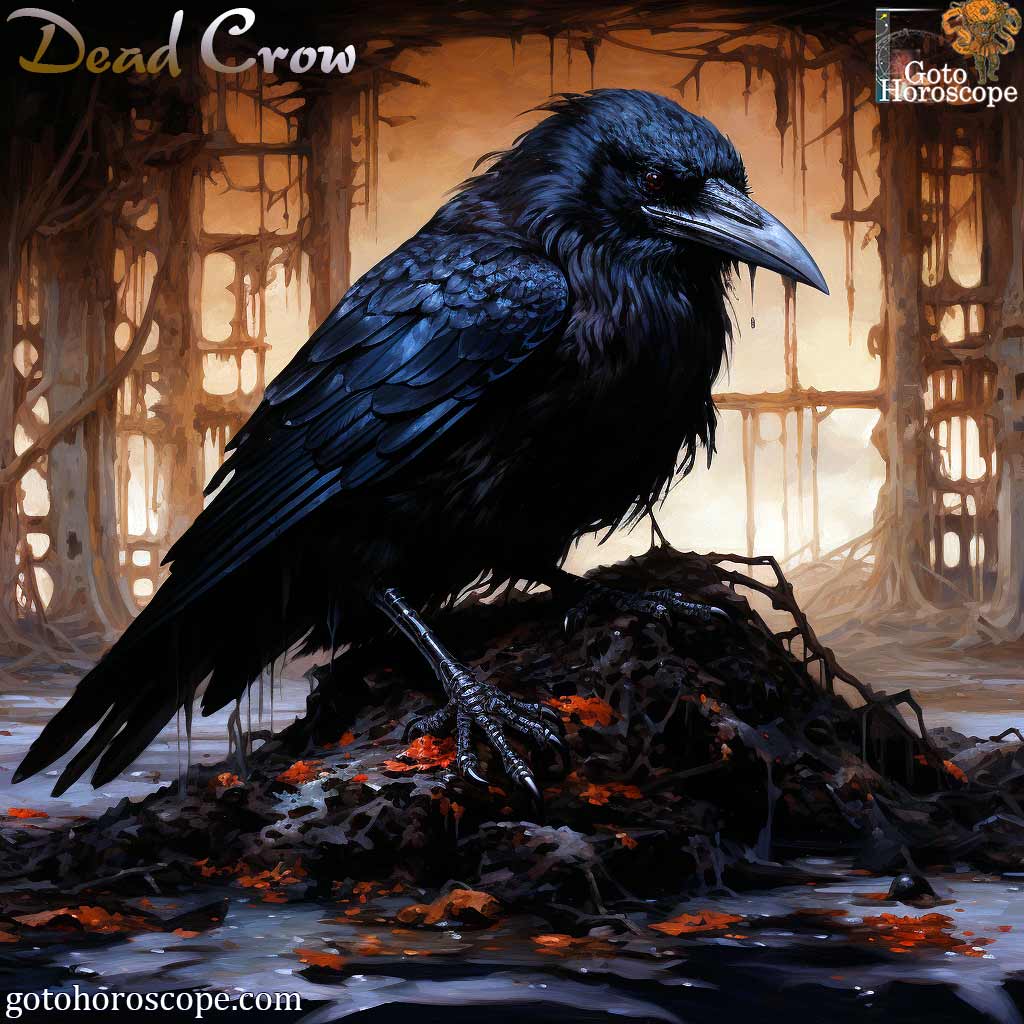 Dream Dictionary Dead Crow, Dead Magpie