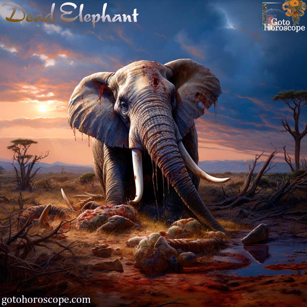 Dream Dictionary Dead Elephant