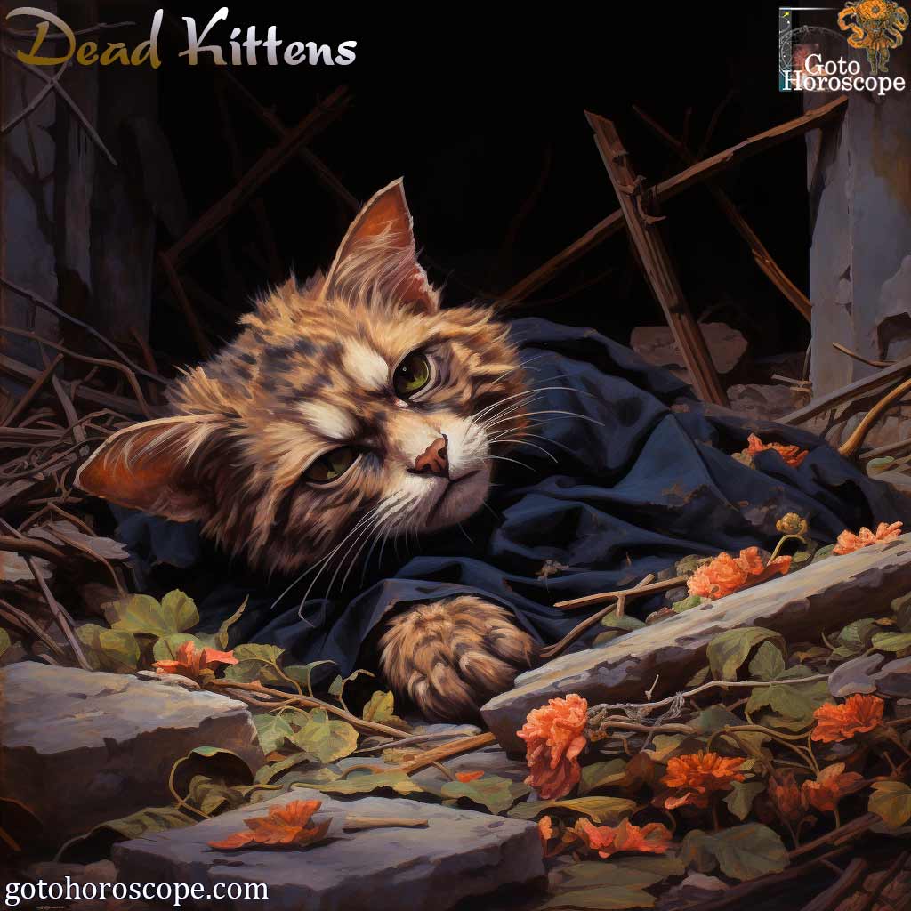 Dream Dictionary Dead Kittens