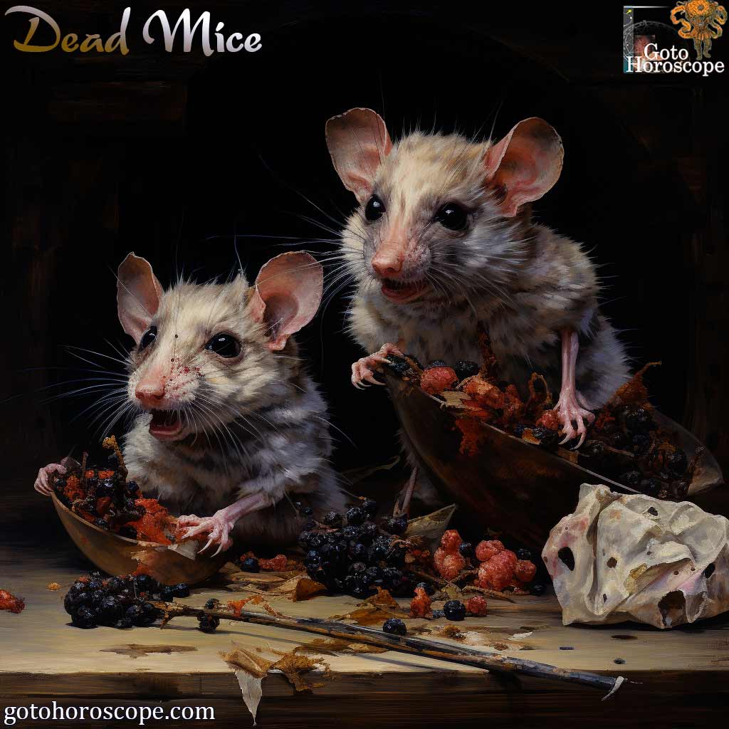 Dream Dictionary Dead Mice