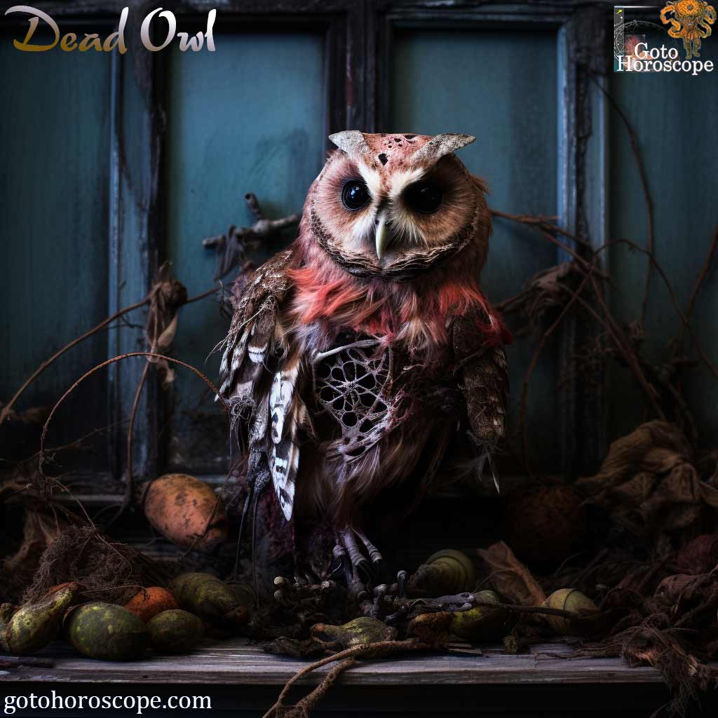 Dream Dictionary Dead Owl