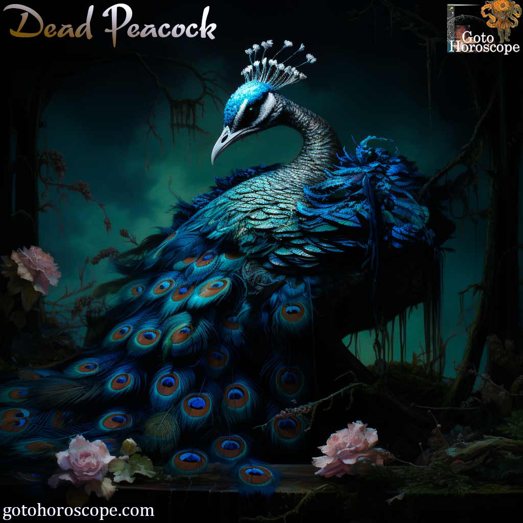 Dream Dictionary Dead Peacock