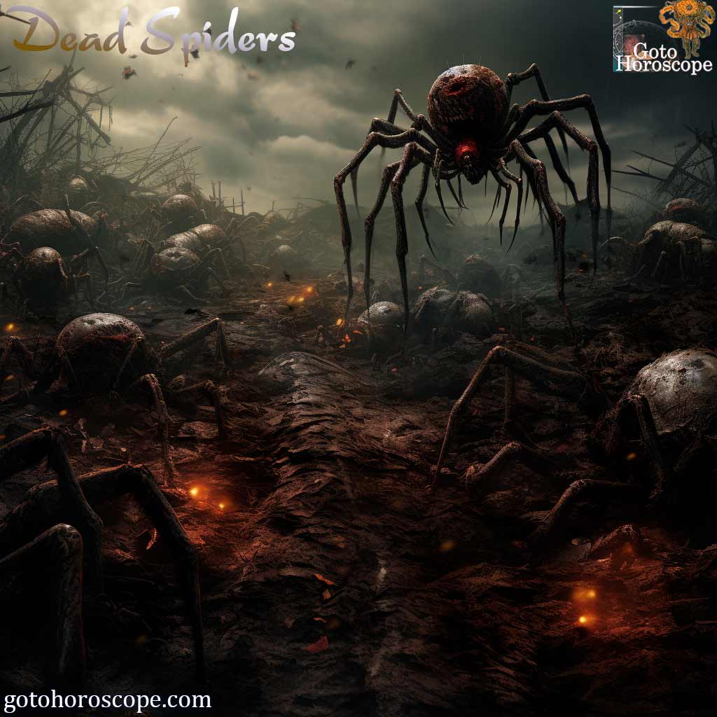 Dream Dictionary Dead Spiders