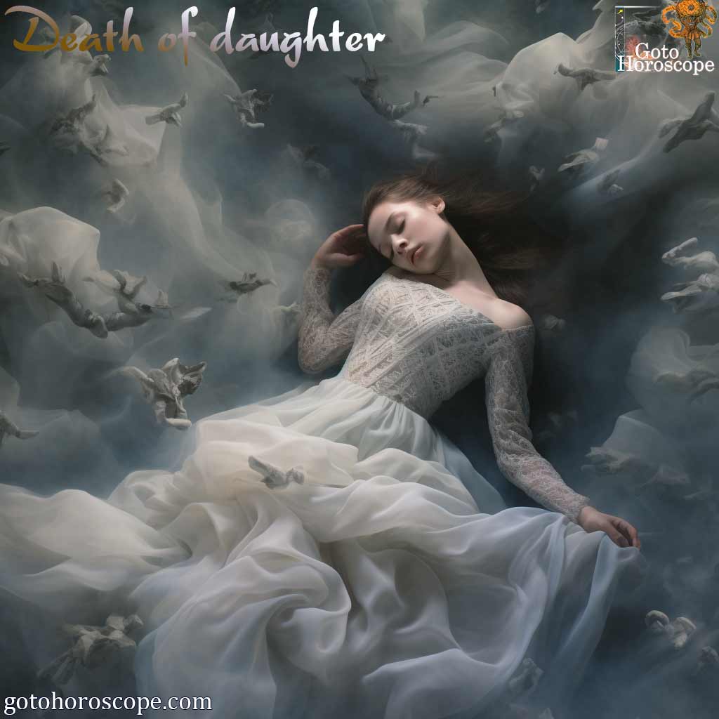 Dream Dictionary Death of daughter